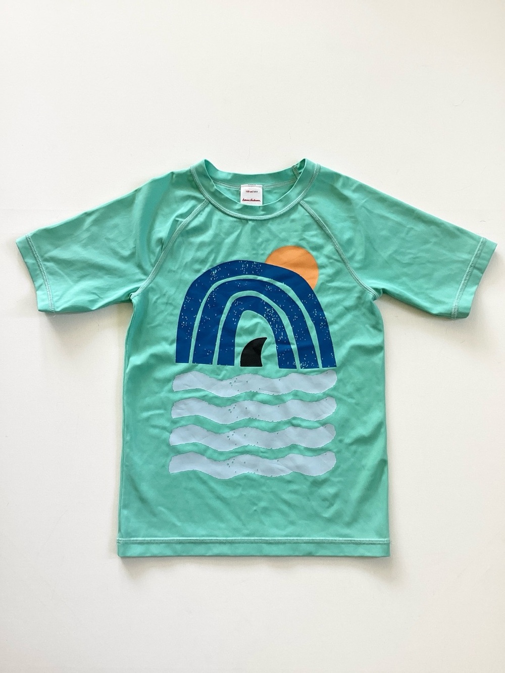 Hanna Andersson Waves Shark Rashguard